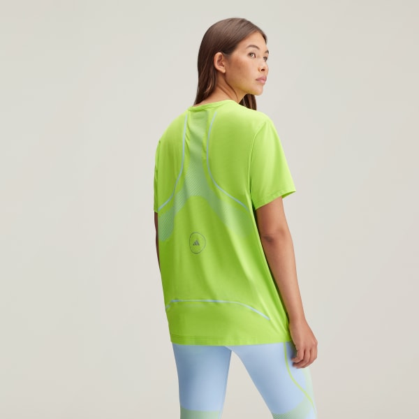 Yesil adidas by Stella McCartney TruePace Koşu Tişörtü