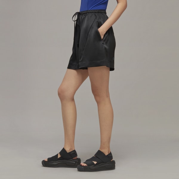 Sort Y-3 Tech Silk shorts
