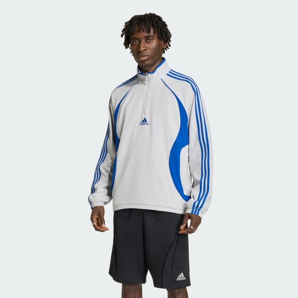 グレー チームガイスト ハーフジップ スウェットシャツ