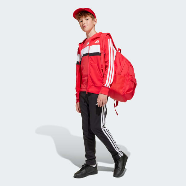 Rojo Mochila Classic 3 Bar Logo