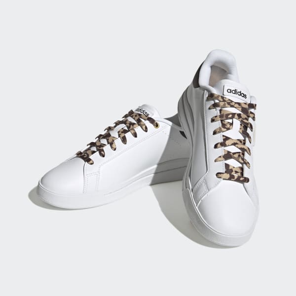 Blanco Zapatillas Court Silk