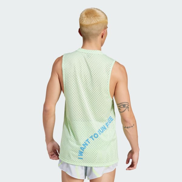 Green Break the Norm Tank Top
