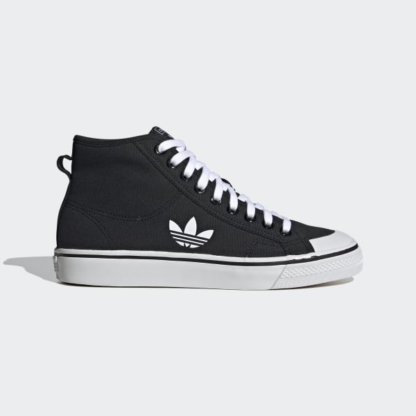 Nizza Hi Core Black and Cloud White 