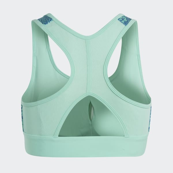 Gron AEROREADY PowerReact Animal Print Padded Sports Bra
