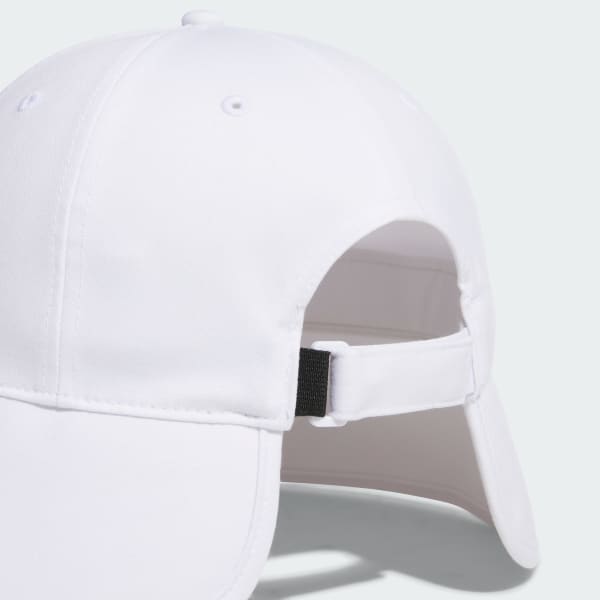 White Wide Brim Cap