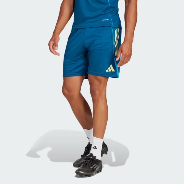 Azul Shorts de Entrenamiento Tiro 25 Competition