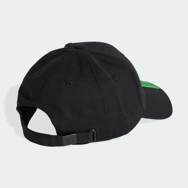 Hitam Topi Baseball Meksiko 26 dengan 3 Stripes