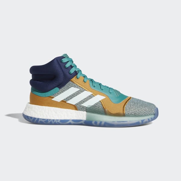 adidas Marquee Boost Shoes - Green 