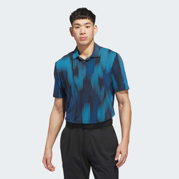 Azul playera polo Ultimate365 Tour Cool Feel