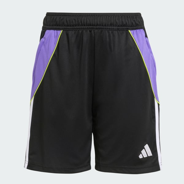 Black Tiro 24 Training Shorts Kids