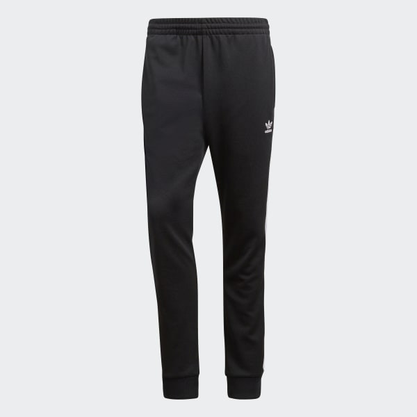 adidas all black tracksuit bottoms