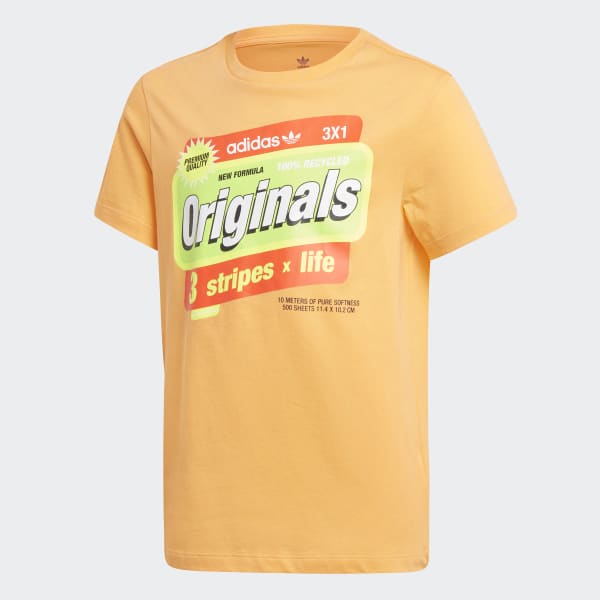 t-shirt adidas orange