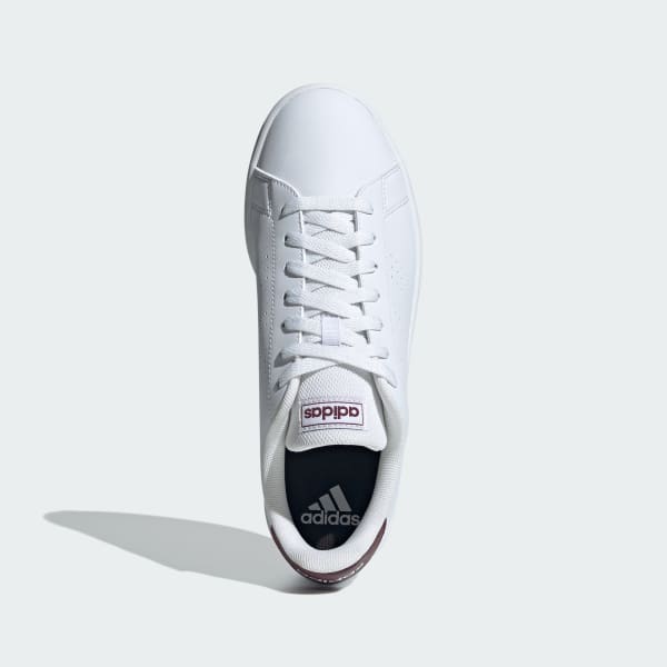 Adidas advantage clean qt white sales