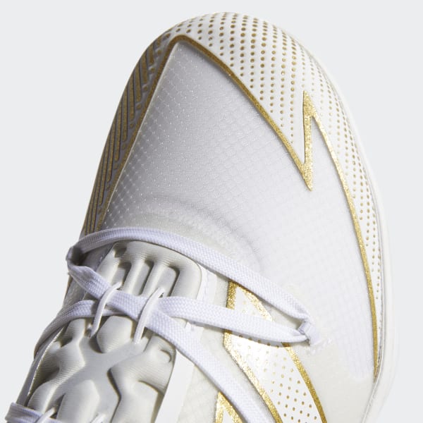 adidas Adizero Afterburner 7 Gold TPU Cleats - White | Men's Baseball |  adidas US