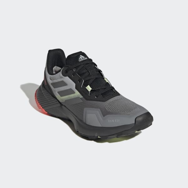 Grey Terrex Soulstride RAIN.RDY Trail Running Shoes LGI44