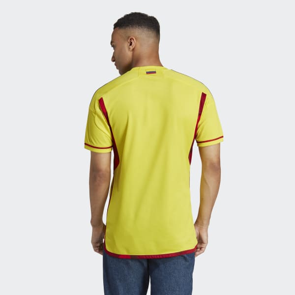 Żolty Colombia 22 Home Jersey TS871