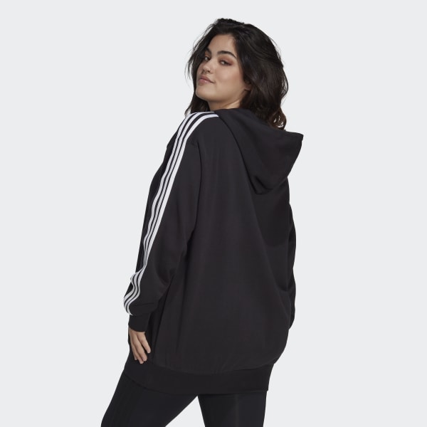adidas adicolor Trefoil Hoodie (Plus Size) - Black | Free Shipping with ...