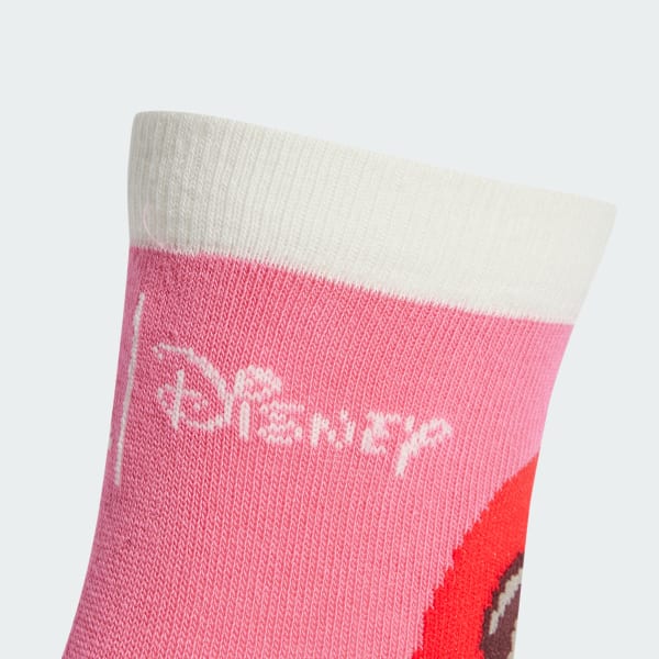 White ADIDAS DISNEY MINNIE MOUSE SOCKS
