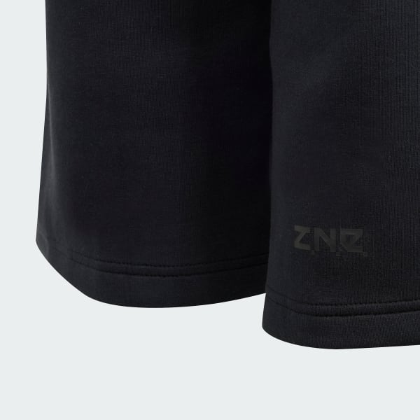 Negro Shorts para Niños Z.N.E. Doubleknit