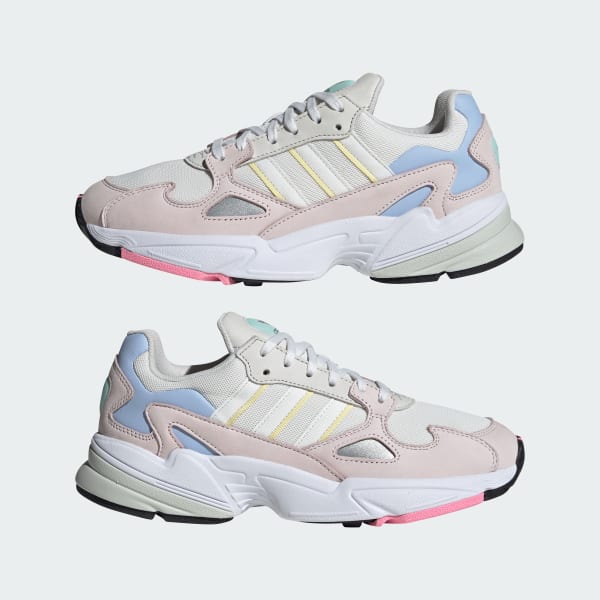 Falcon adidas triple white on sale