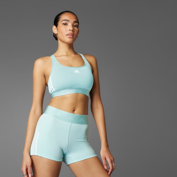 Turquesa Top Deportivo Training Powerreact Hyperglam Soporte Medio