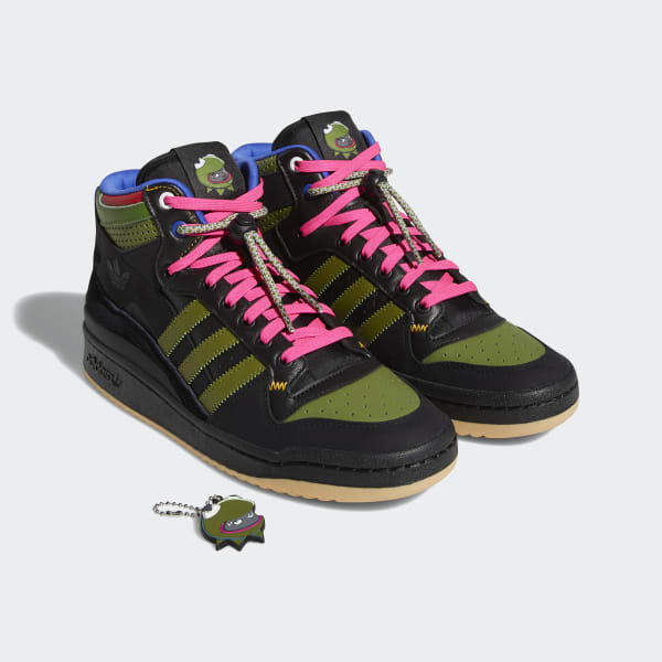 Đen Giày Forum Mid RT Hebru Brantley