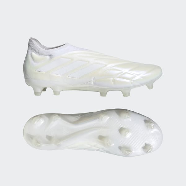 White Copa Pure+ Firm Ground Boots