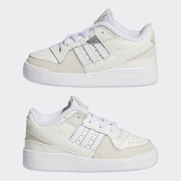 レディホワイト 30ml × 10 adidas Forum Low Elastic Lace Shoes Kids - White | Free Shipping