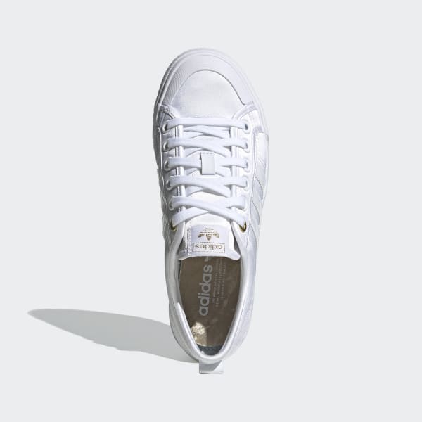 adidas Nizza Shoes White Free Shipping with adiClub adidas Canada