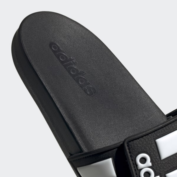 Black Adilette Comfort Adjustable Slides GTD10