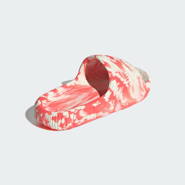 ★★Adairs★★ Adilette 22 Ivory Red IE5647 adidas Adilette 22 Slides Ivory Solar Red Men's - IE5647 - US