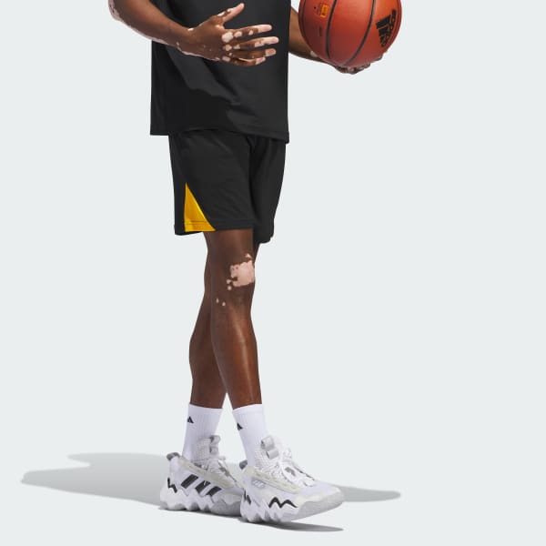 Black Basketball Badge of Sport Shorts