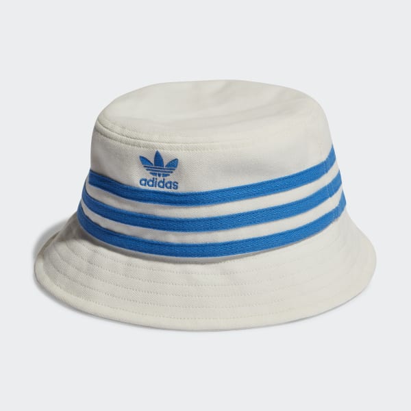 NOAH + adidas バケットハット ホワイト/ブルー adidas Noah Bucket Hat - White | adidas New Zealand