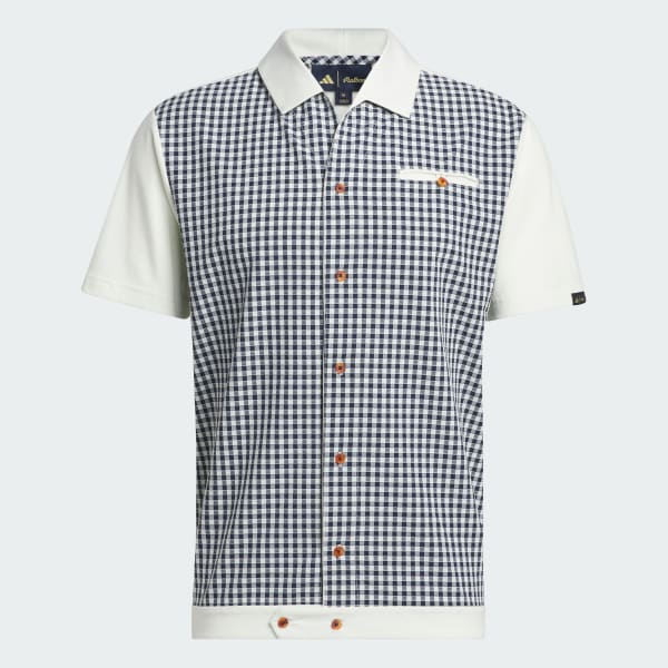 Green 아디다스 x 말본 버튼 폴로 셔츠