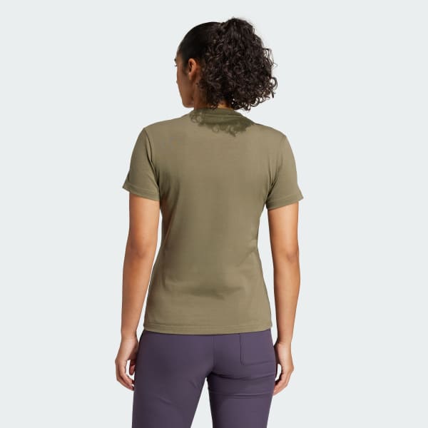 Verde Polo Terrex Classic Logo
