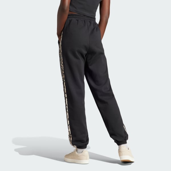 Negro Pantalón Deportivo Leopard Luxe adidas Originals