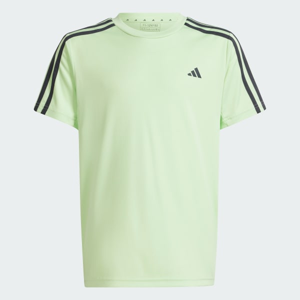 Verde Camiseta Train Essentials AEROREADY 3-Stripes Regular Fit