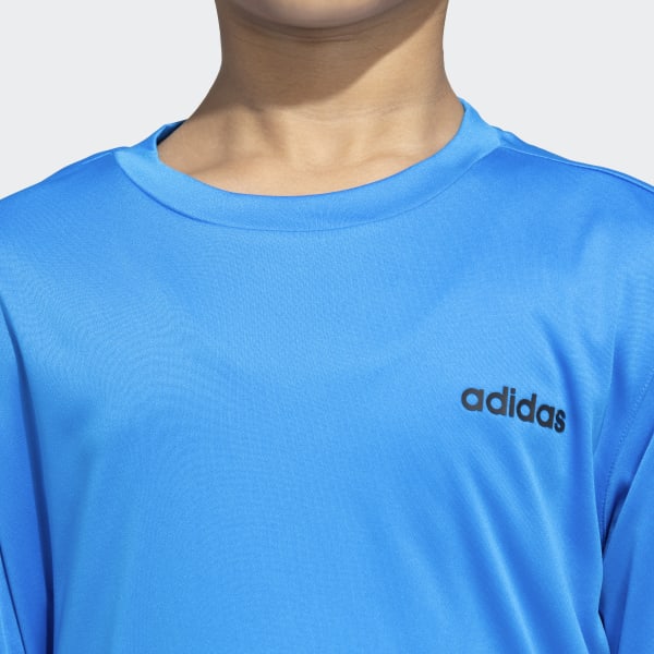 adidas LOGO LONG SLEEVES TEE Blue adidas India