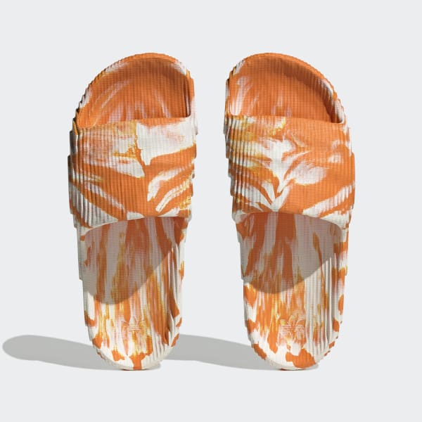 Chanclas adidas deals naranjas