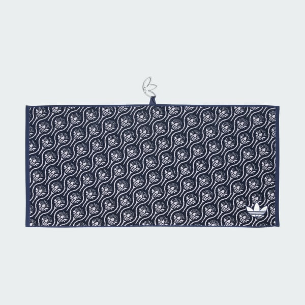 Bleu Serviette imprimé intégral Originals