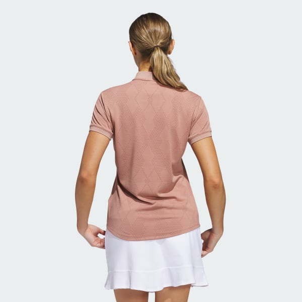 Pink Ultimate365 Diamond Jacquard polotrøje
