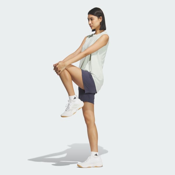 グリーン トレーニング エッセンシャルズ プラス ルーズフィット クールセンサー ロング レギュラー ノースリーブTシャツ