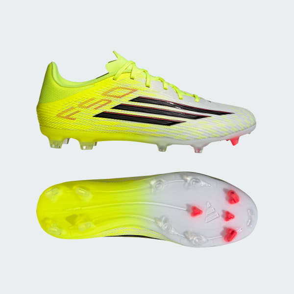 Jaune Chaussure de football F50 LEAGUE Terrain souple/Multi-surfaces