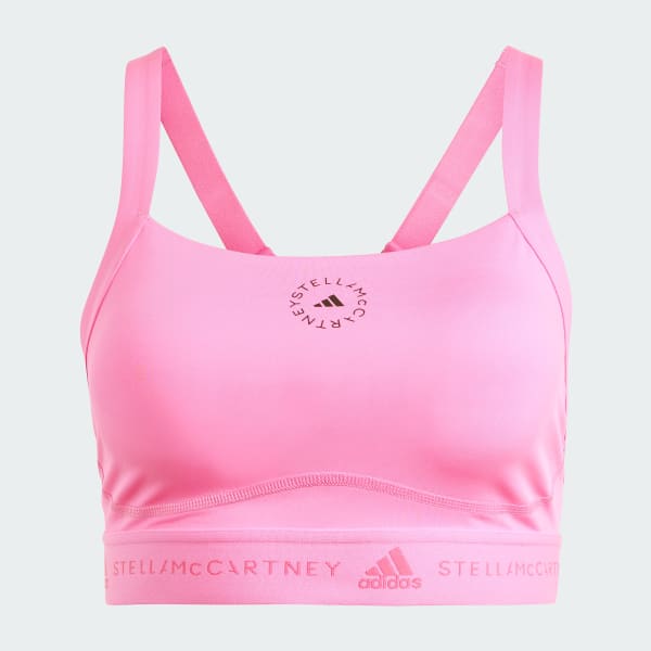 Pink ADIDAS BY STELLA MCCARTNEY TRUEPURPOSE MEDIUM SUPPORT BRA
