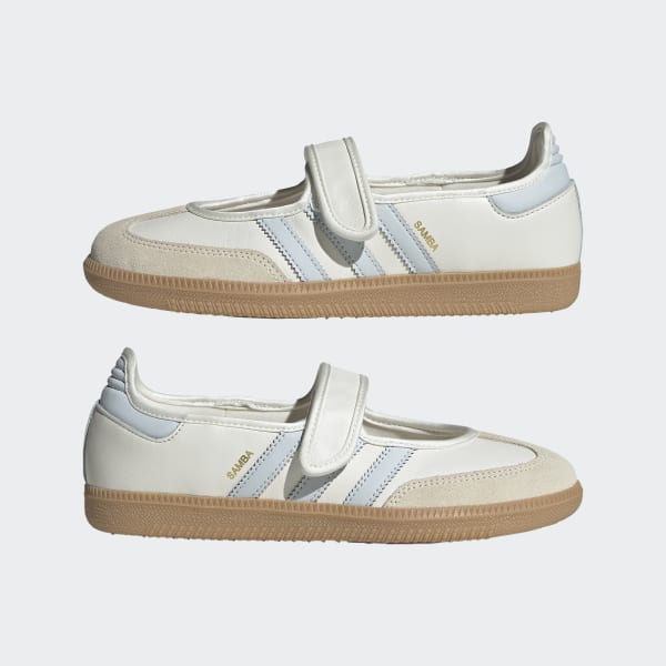 【Adidas】 (W) Samba Jane Cloud White Alumina Adidas Women's Samba Jane Cloud White / Alumina / Core Black