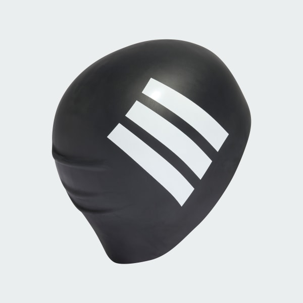 zwart adidas 3-Stripes Badmuts