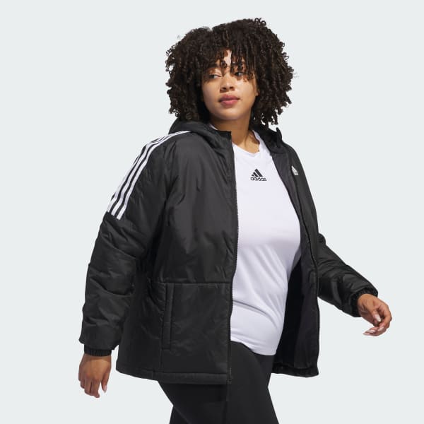 cierna Bunda Essentials Insulated Hooded (plus size)