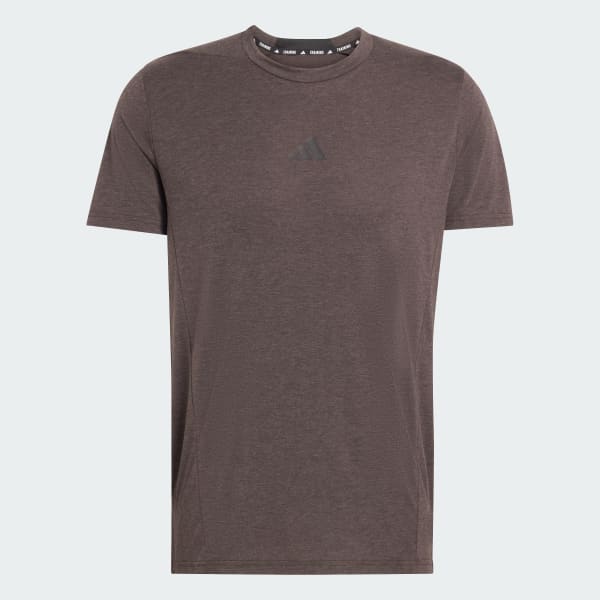 สีน้ำตาล เสื้อยืดออกกำลังกาย Designed for Training