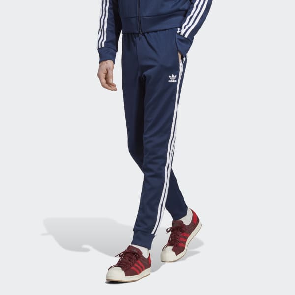 adidas Adicolor Classics SST Track Pants - Blue Men's Lifestyle | adidas US