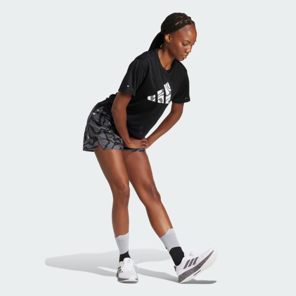 Negro Remera Run It Brand Love